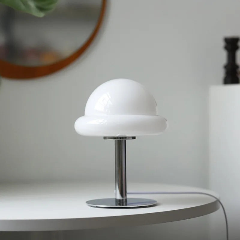 Retro Glass Mushroom Table Lamp